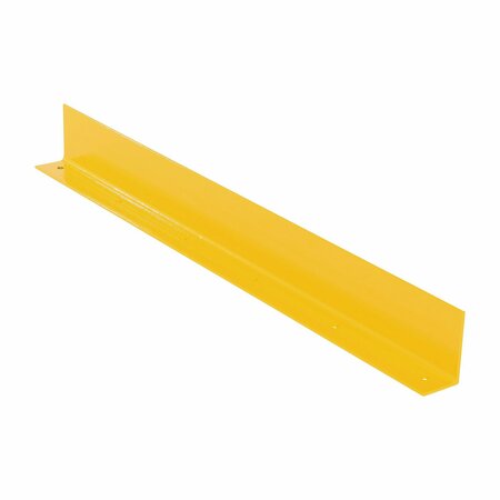 VESTIL FLOOR SAFETY CURB 1/4" THICK 48" LONG YELLOW FSC-14-48-YL